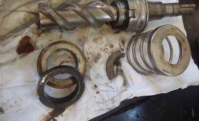 Broken Mechanical Seal